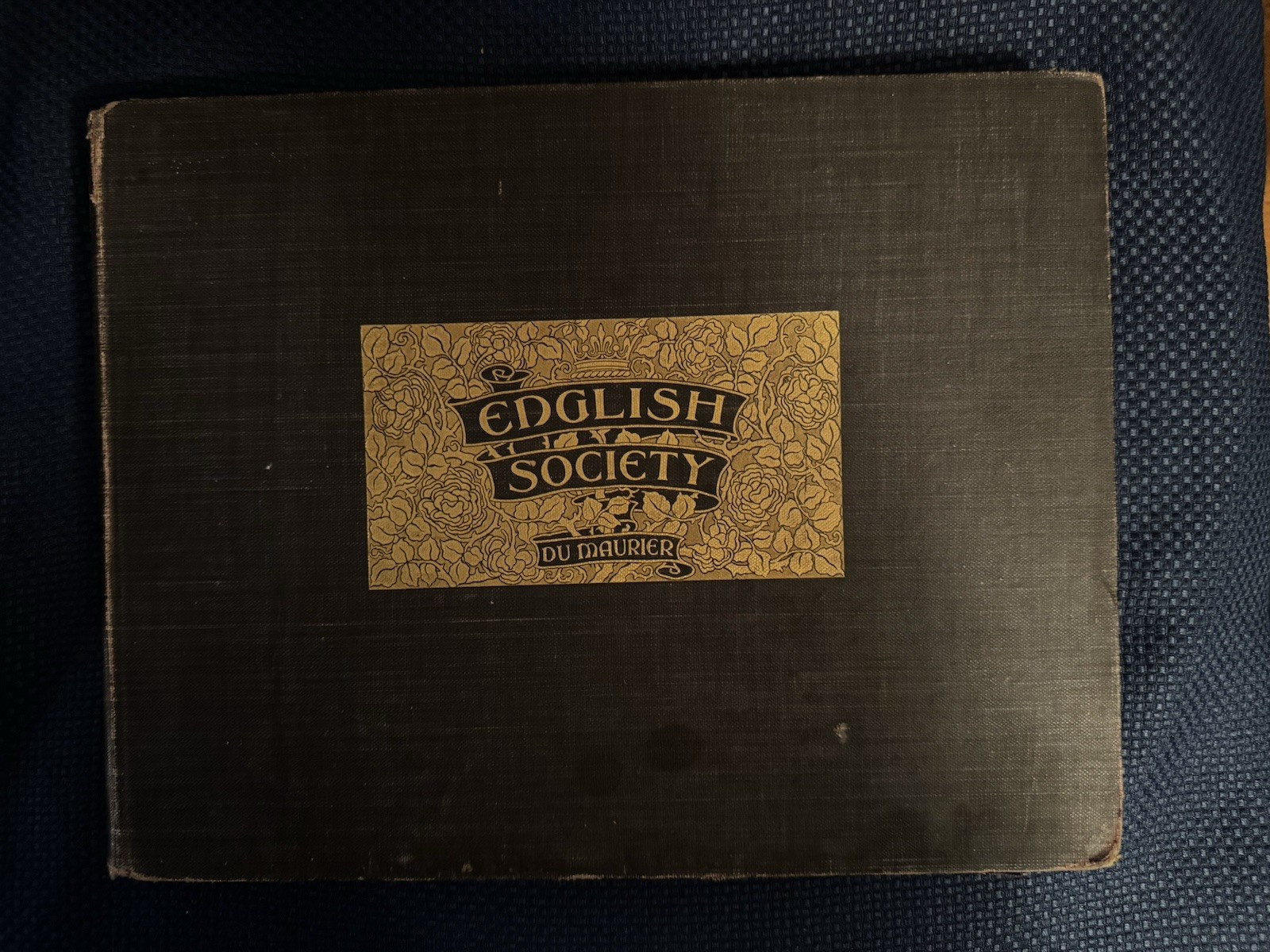Antique Book-ART-“English Society” Sketches by George DuMaurier;1897; XL Piece