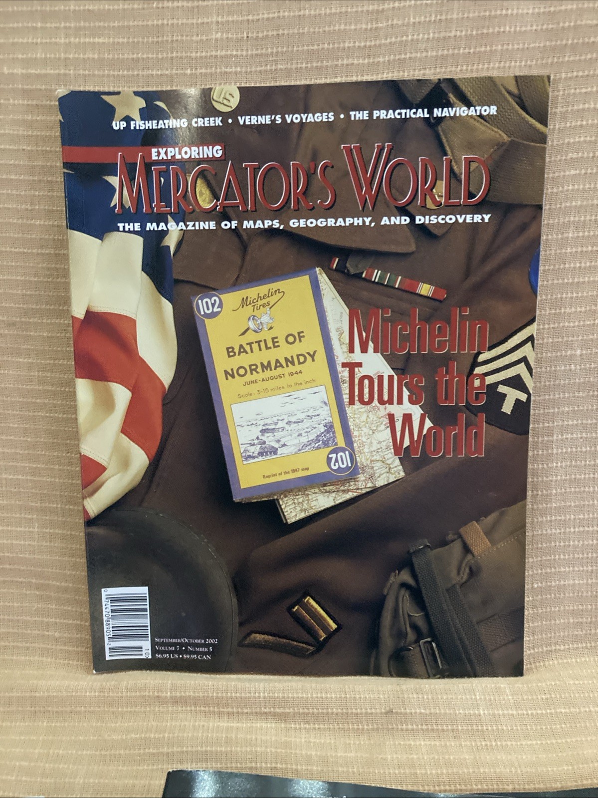 Mercator’s World Magazines 2002 Volume 7 Number 1-6 Maps, Atlases, Globes