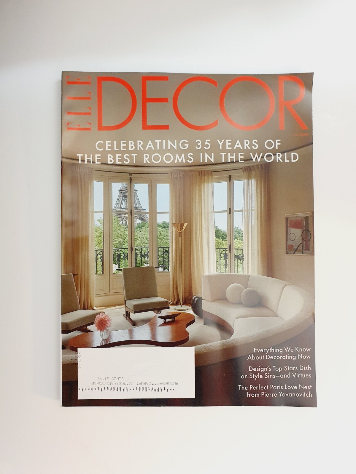 ELLE Decor Magazine October, 2024 – The Anniversary Issue – Design