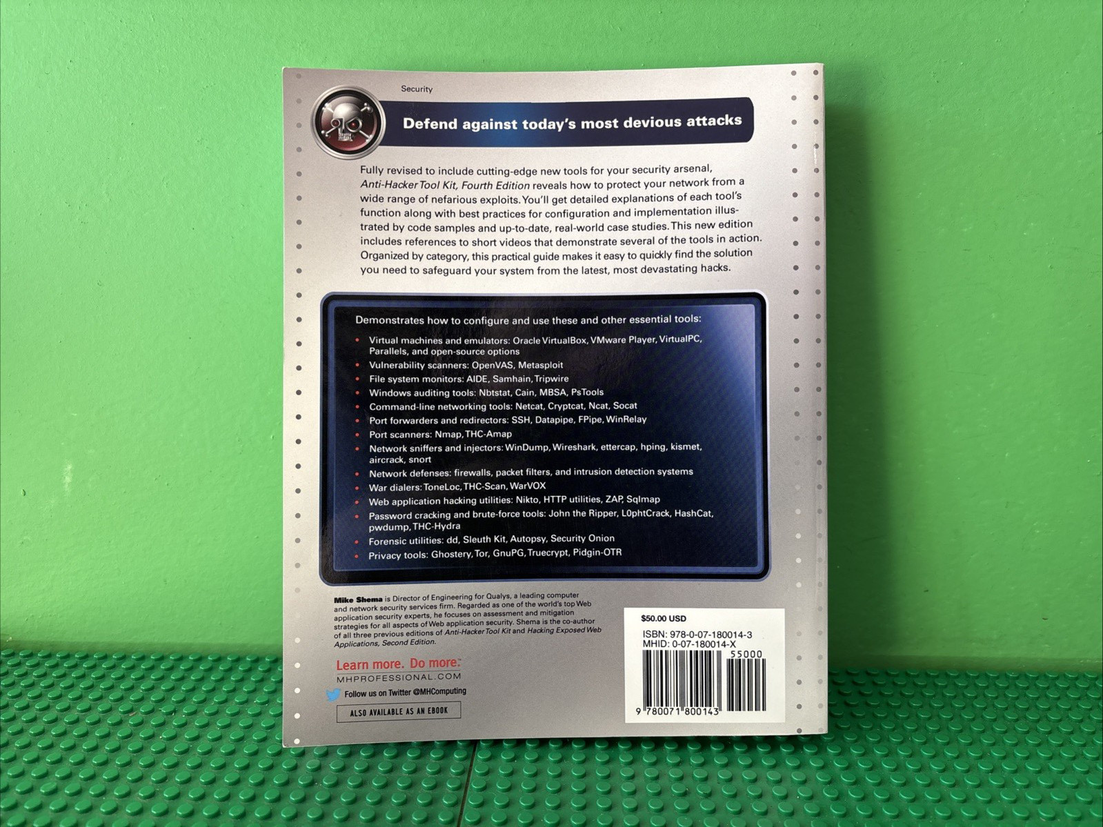 ANTI HACKER TOOL KIT MIKE SHEMA COMPUTER TECHNOLOGY SECURITY BOOK