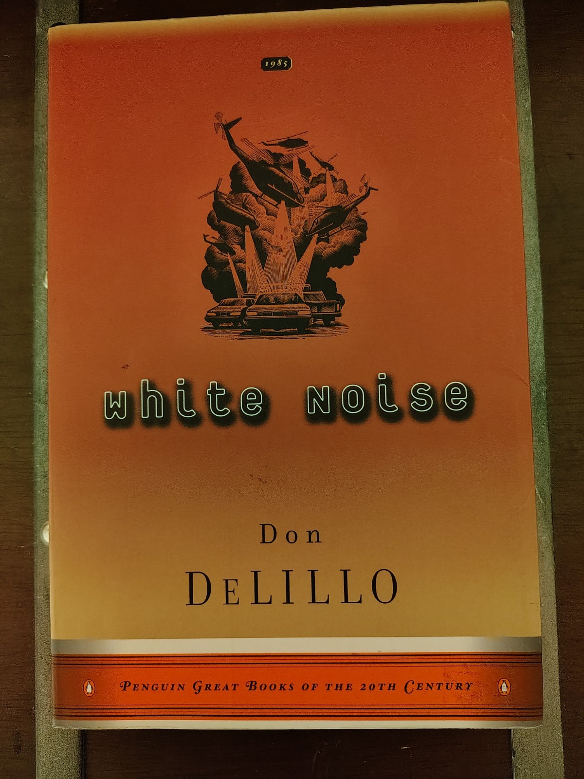 White Noise Don DeLillo Penguin Great Books Deluxe Paperback Deckled Edges