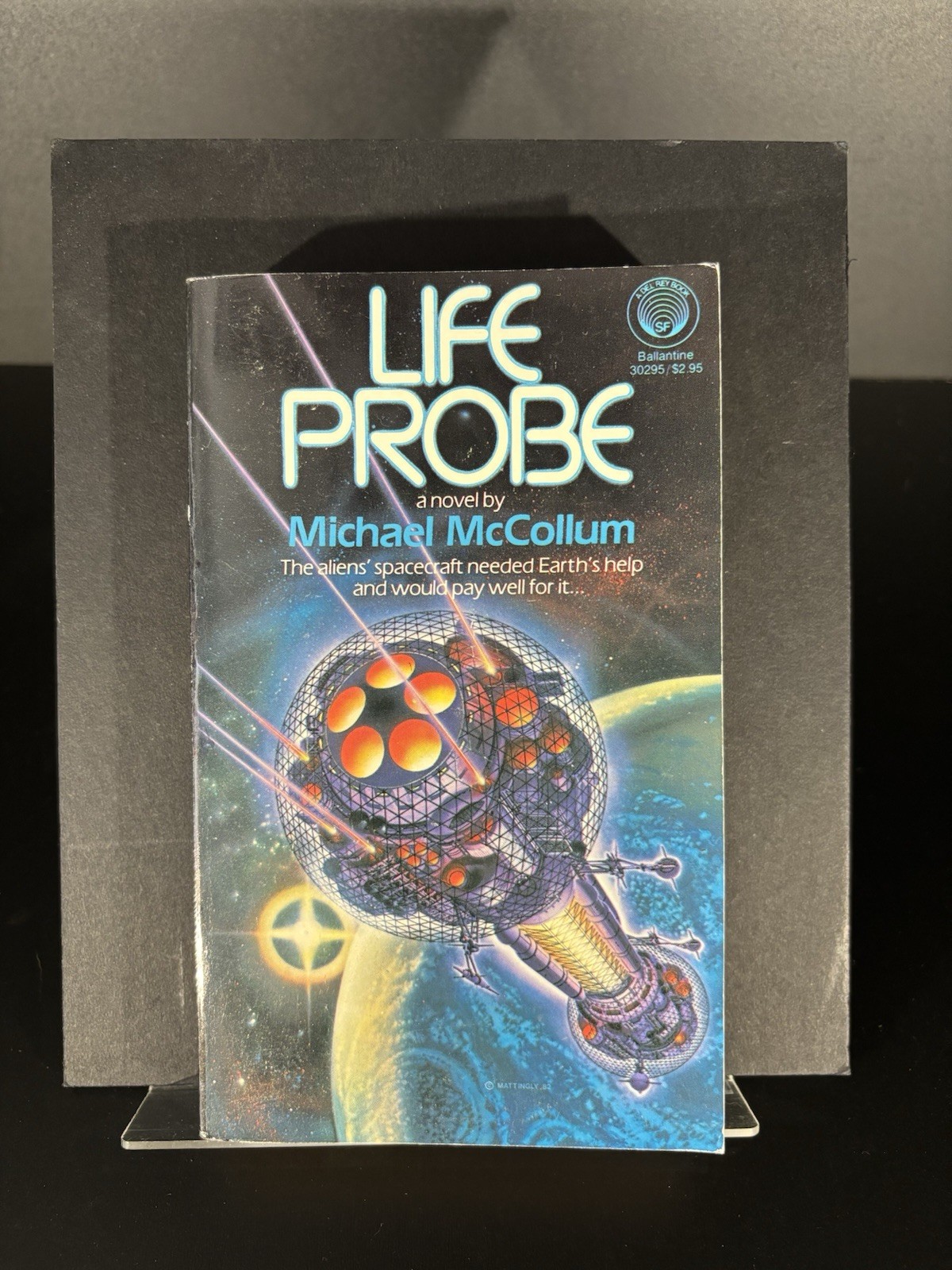 Life Probe by Michael McCollum First Edition 1983 Science Fiction Paperback Book