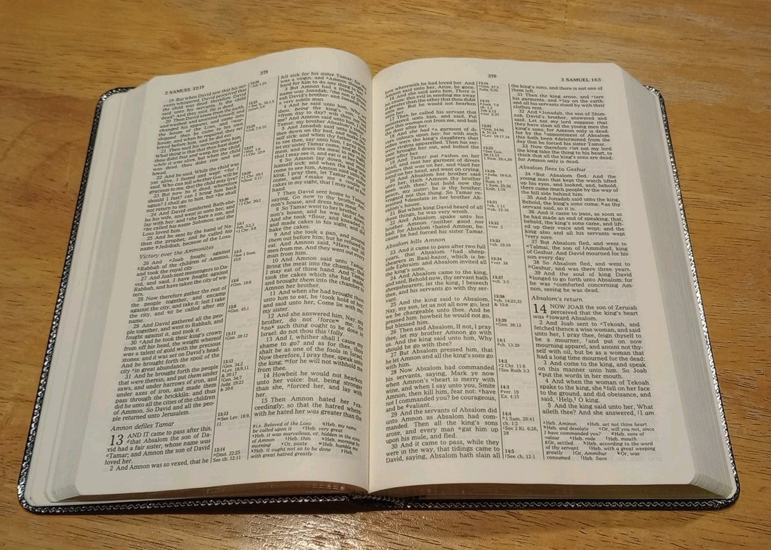 KJV Reference Bible ,Red Letter,Concordance,Maps Bonded Leather Zondervan 1994