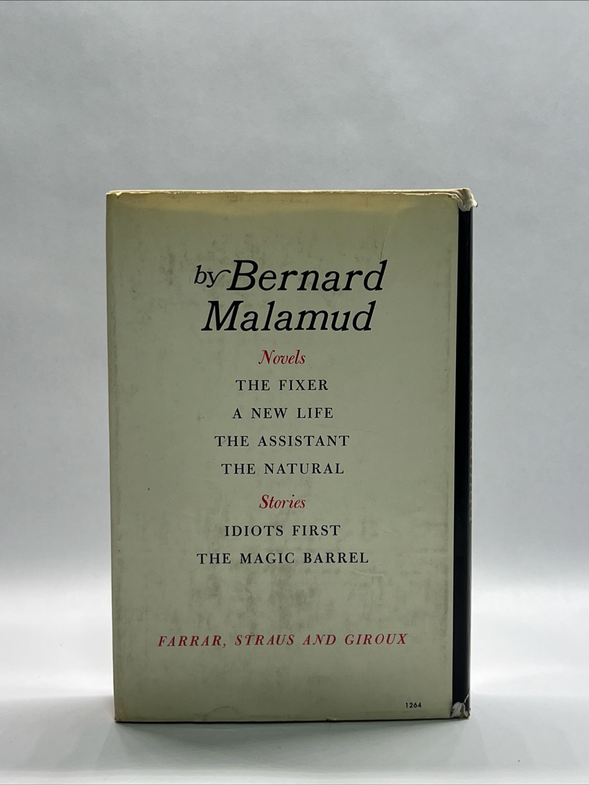 The Fixer by Bernard Malamud 1966 Hardcover First edition Farrar Straus Giroux