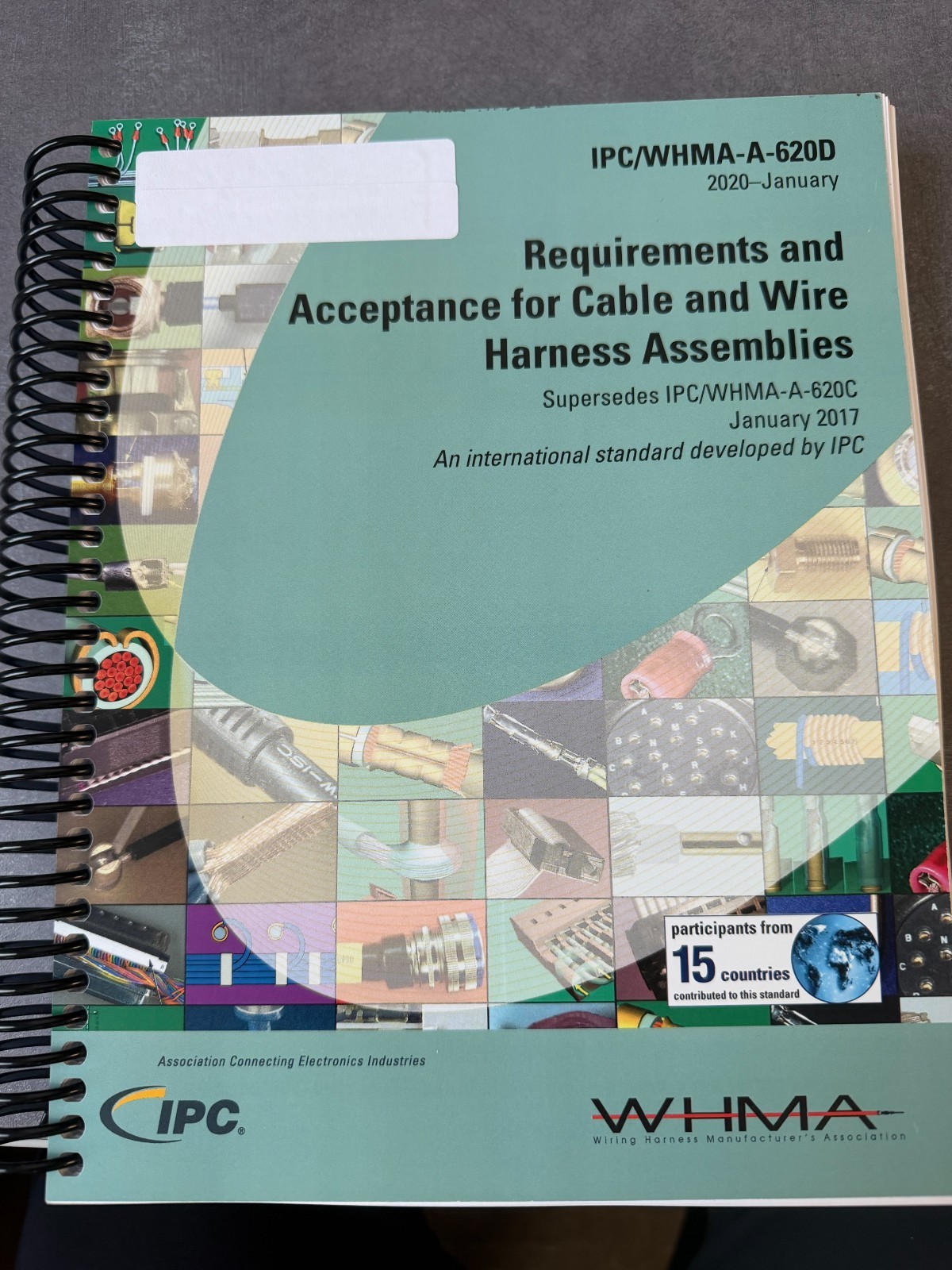 IPC WHMA-A-620D Requirements & Acceptance for Cable and Wire Harness Assemblies