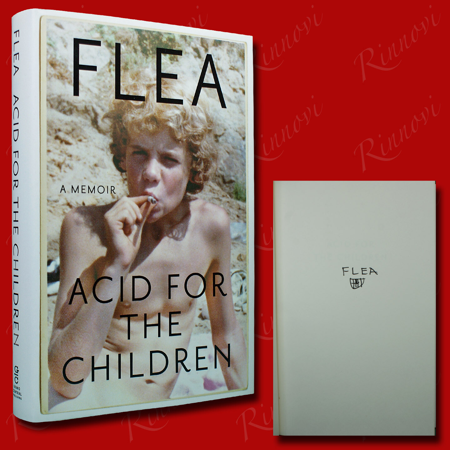Acid For The Children SIGNED FLEA ( 2019,HC,1st/1st) BRAND NEW