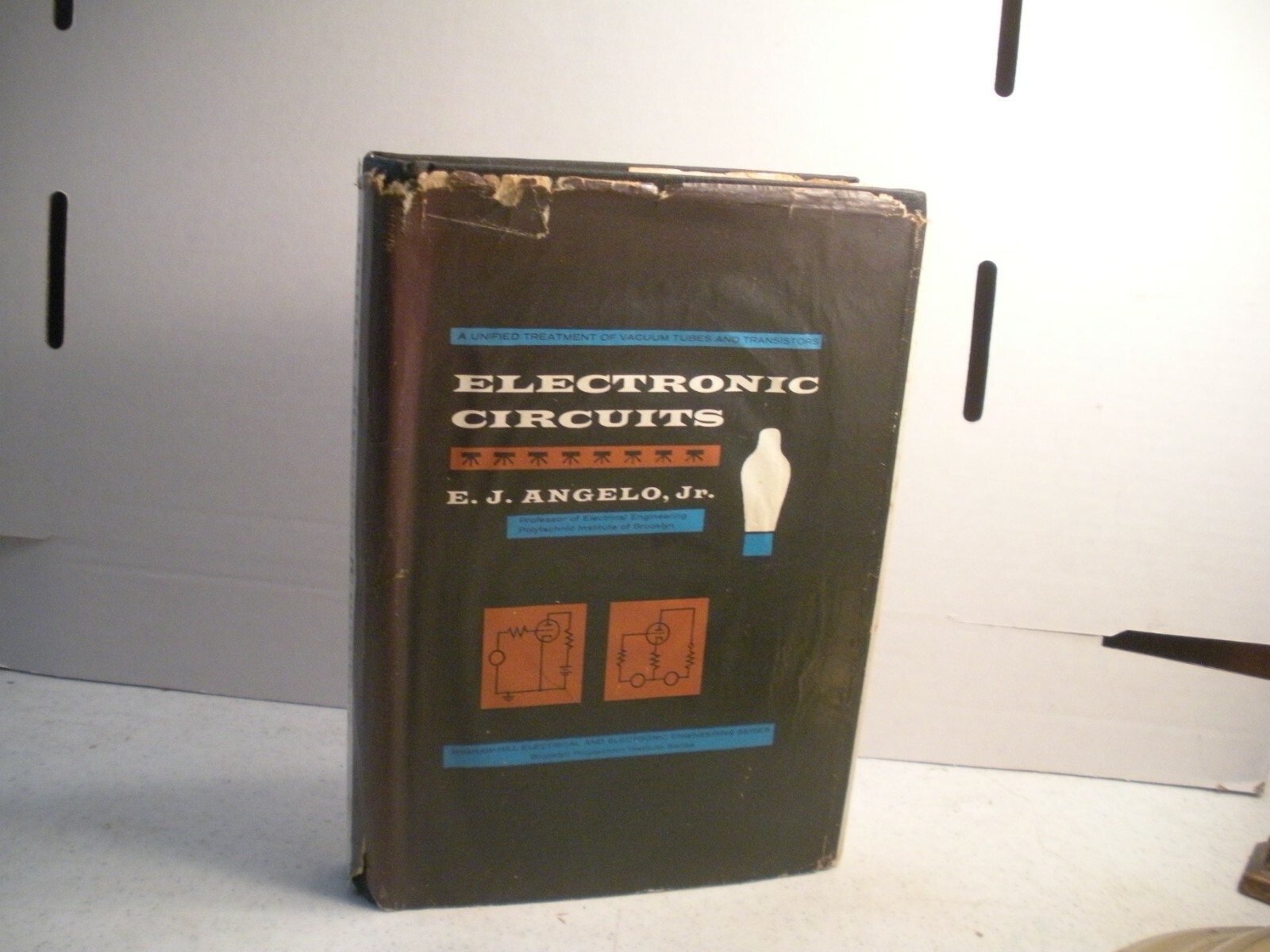 Electronic Circuits E. J. Angelo C.1958 Hardcover with Dust jacket