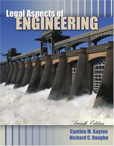 LEGAL ASPECTS OF ENGINEERING