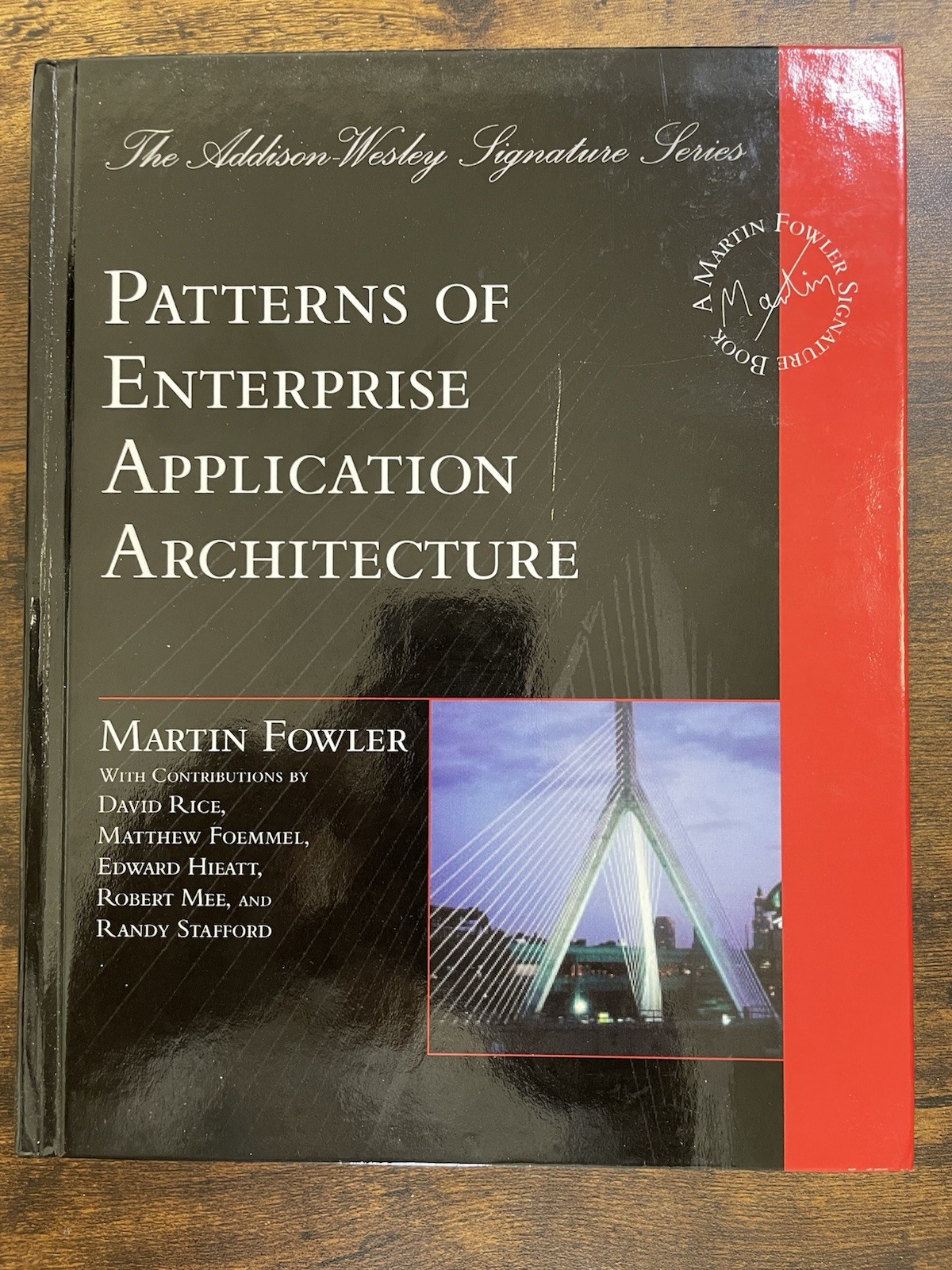 Addison-Wesley Patterns of Enterprise Application Architecture Fowler Hardcover