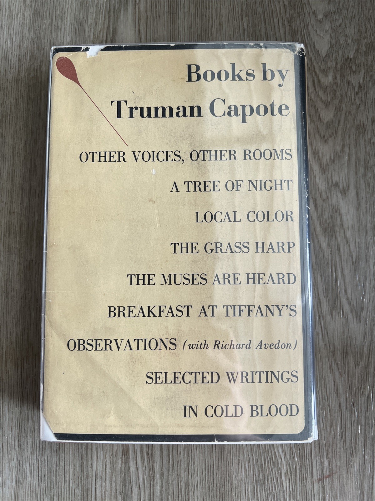In Cold Blood by Truman Capote – Hardcover w/ Jacket Book Club Edition