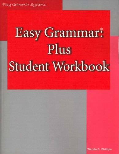 Easy Grammar: Plus Student Workbook – Paperback By Wanda C. Phillips – GOOD