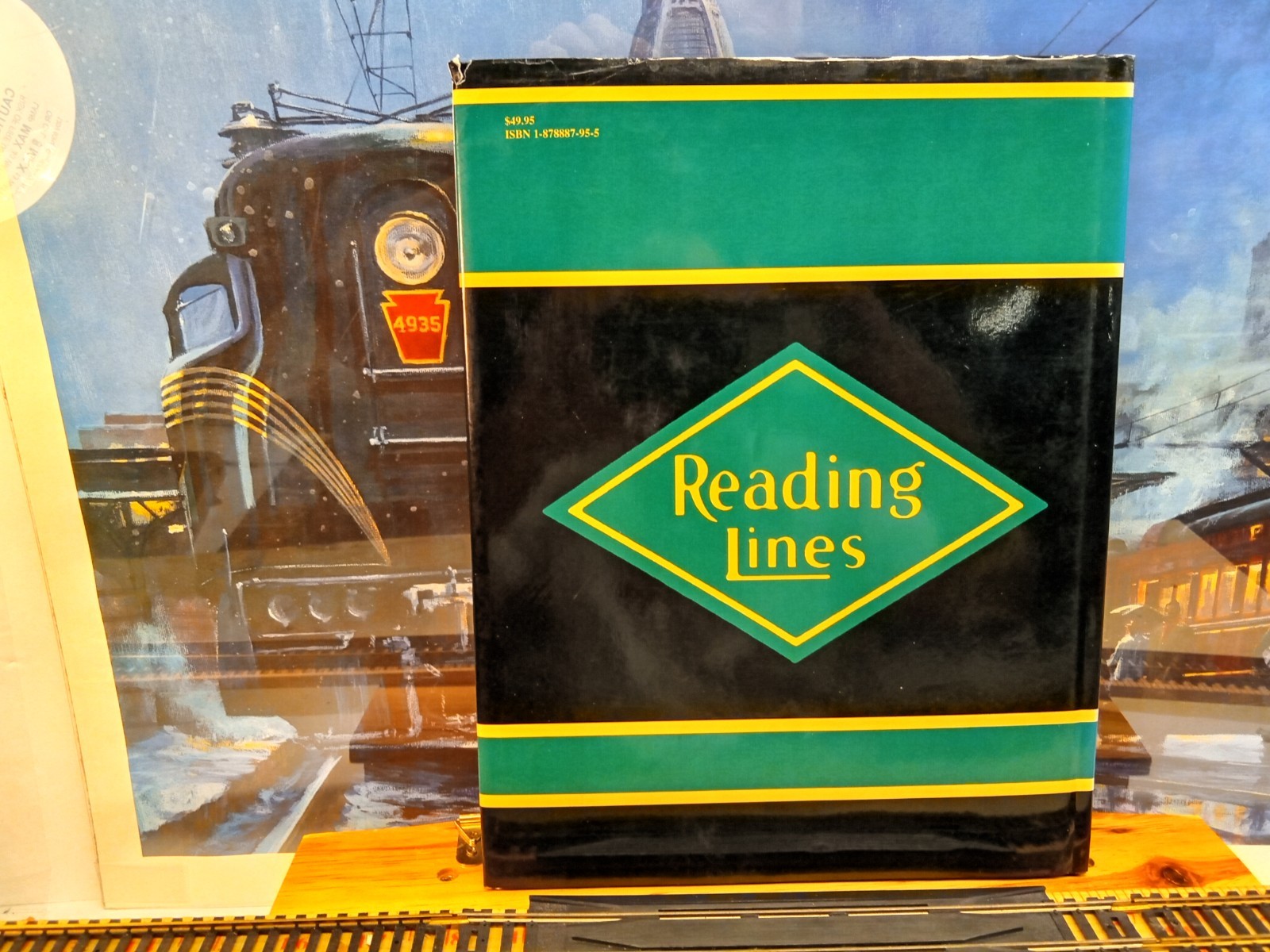 Morning Sun RR Book “Reading Company in Color”. 128 pgs of photos & text.