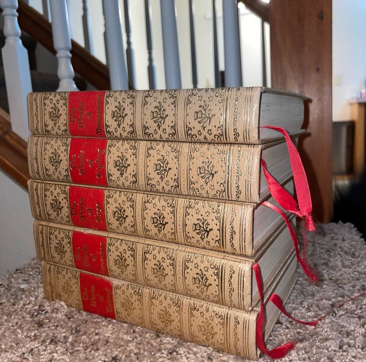 1960s BLACKS READERS SERVICE CLASSICAL AUTHORS SELECTION VICTORIAN BOOK SET