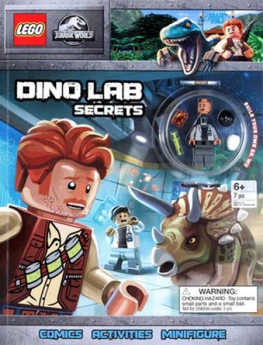 LEGO(R) Jurassic World(TM): Dino Lab Secrets (Activity Book with Mini – GOOD