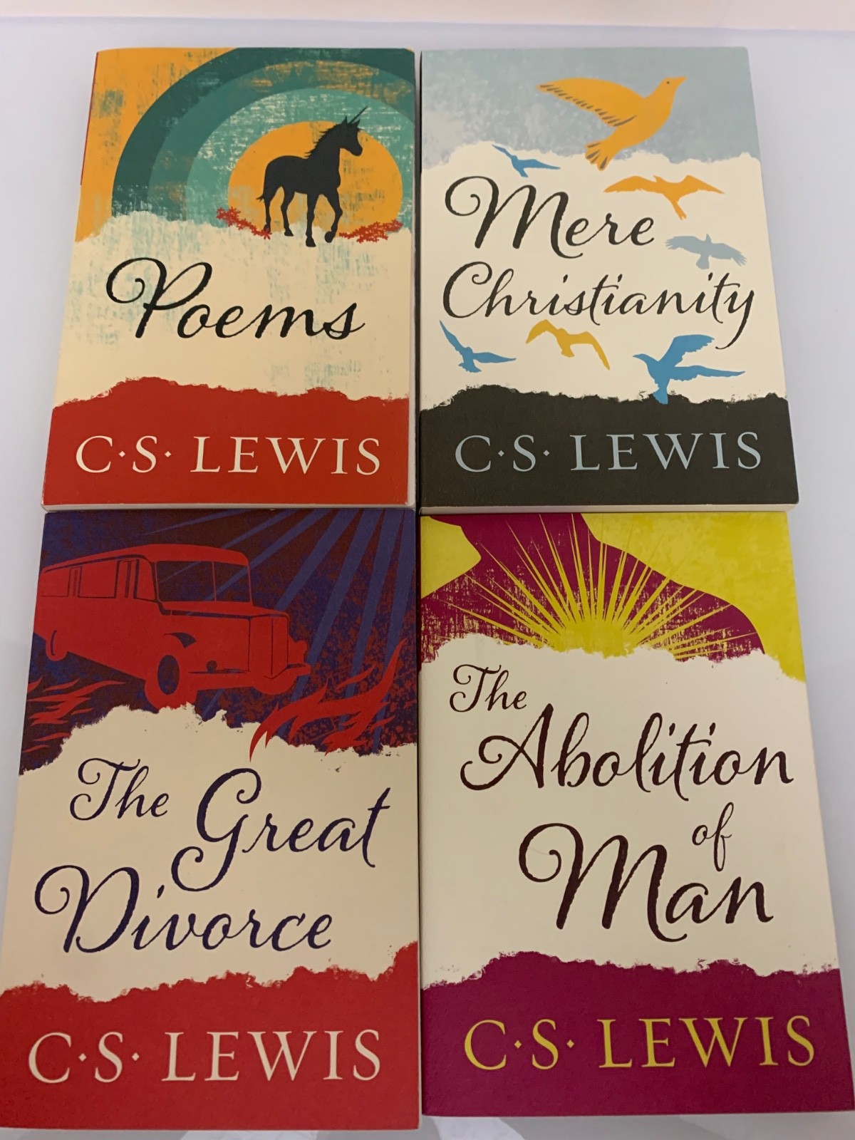 C. S. Lewis Signature Classics Lot of 4 TPBs VG