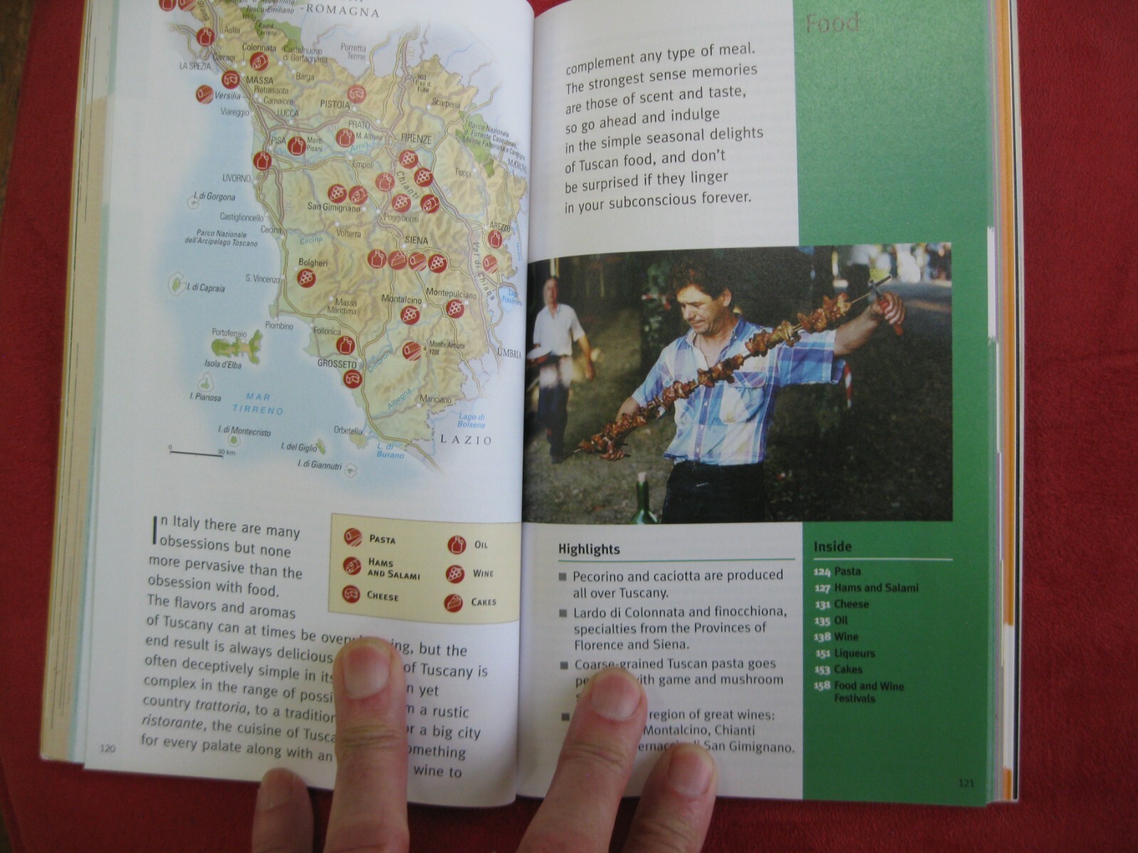 Authentic Tuscany, New Edition, 2009, Like New, 252 Pages