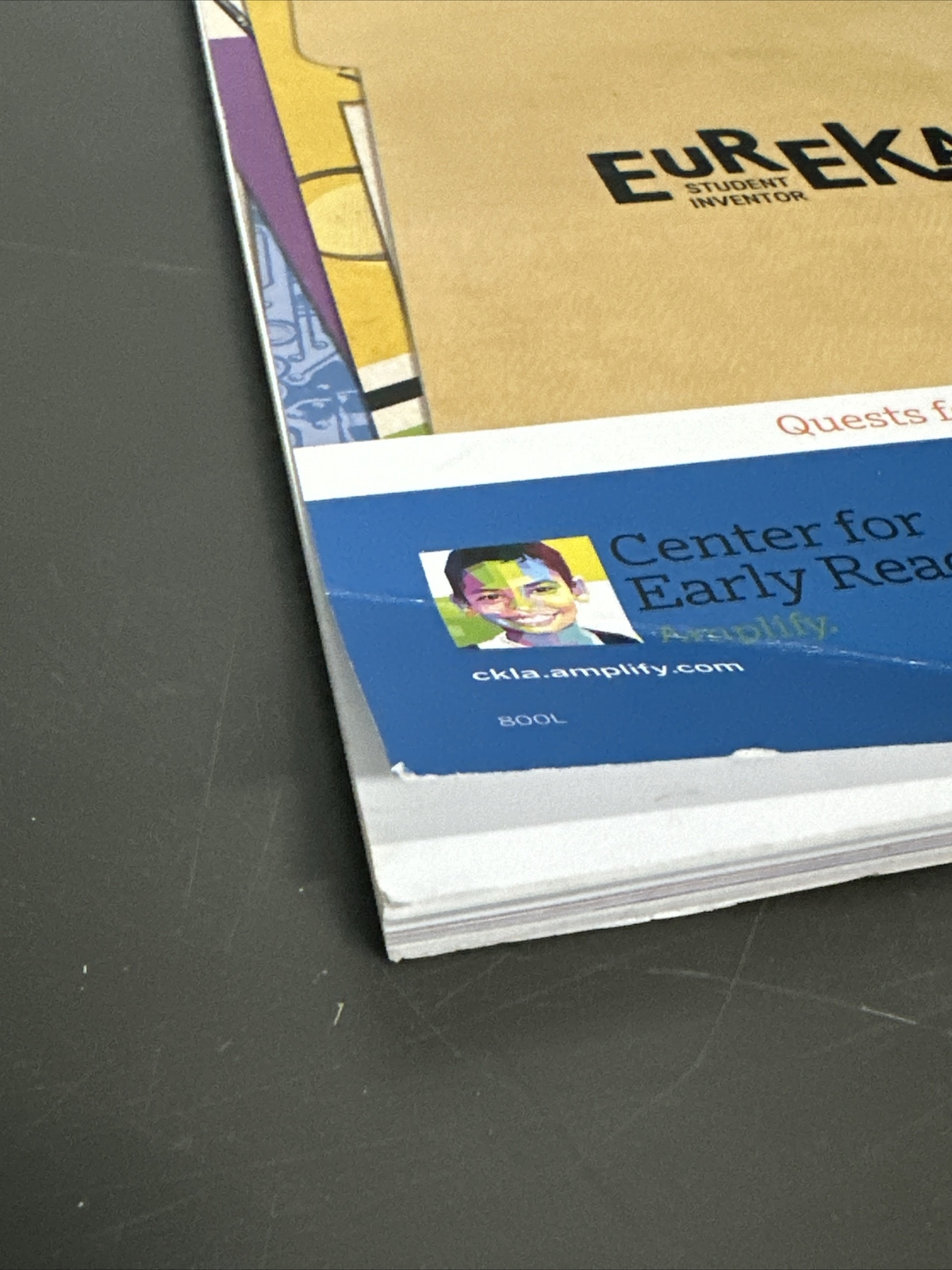Amplify CKLA Grade 4 Unit 4 – Eureka Files Student Activity Book – UNUSED