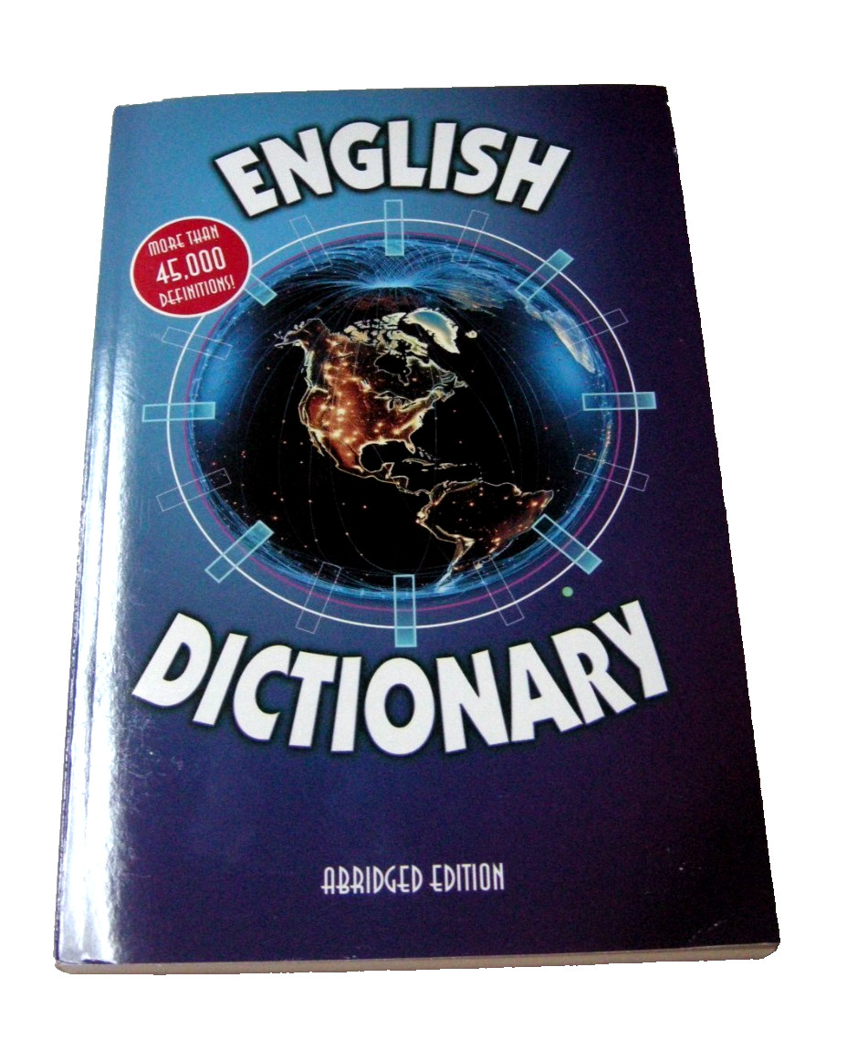 English Dictionary, Vision St., Paperback (2024), More Than 45,000 Definitions