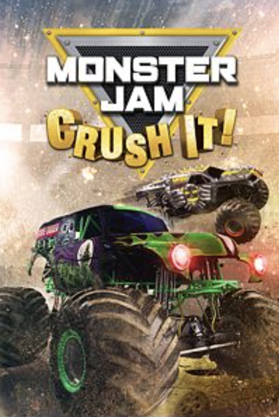 ? MONSTER JAM ? ●CRUSH IT!● Monster Truck Coloring & Activity Book.