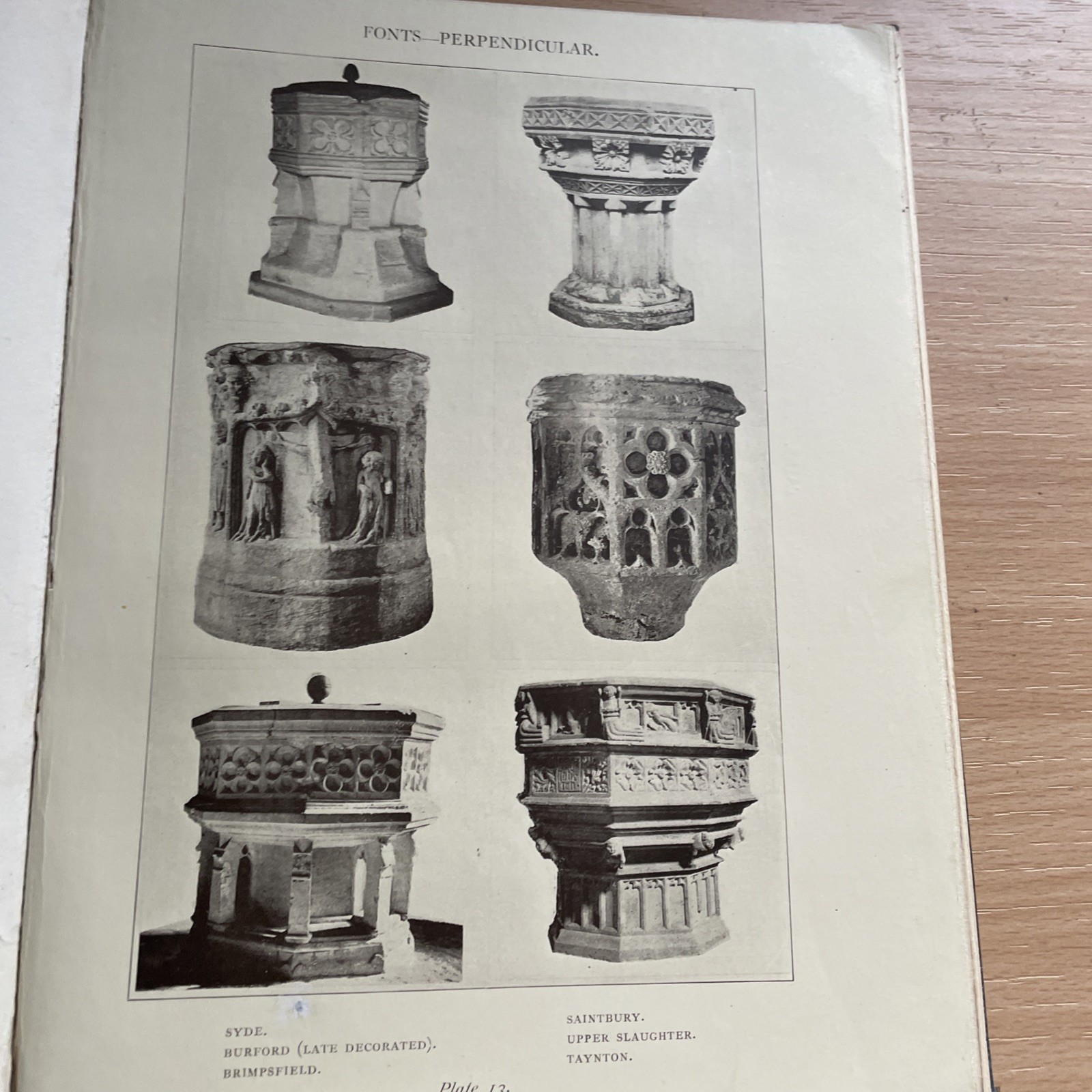 Ancient Cotswold Churches – Ulric Daubeny Hardback 1921 Signed & Numbered Ex Lib