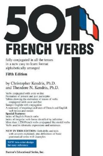501 French Verbs (Barron’s 501 French Verbs) – Paperback – GOOD