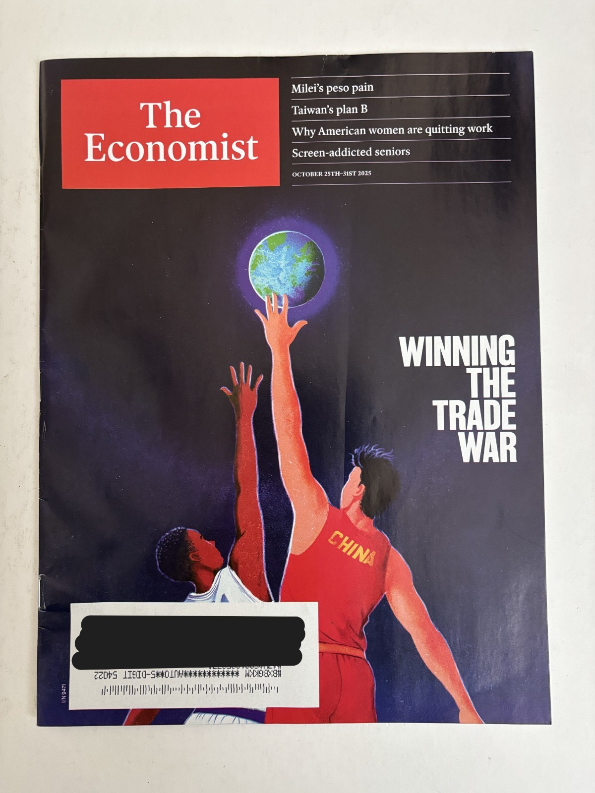 The Economist Magazine October 25th – 3st Winning the Trade War