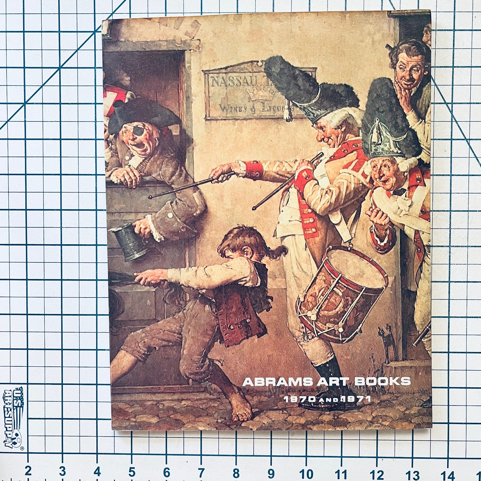Abrams Art Books Complete Catalogue 1970-71 Norman Rockwell Moon Landing Vintage