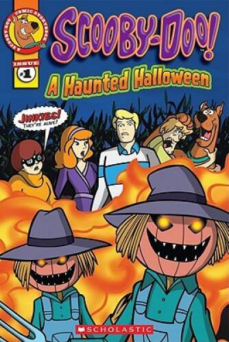 Scooby-Doo Comic Storybook #1: A Haunted Halloween – Paperback – GOOD