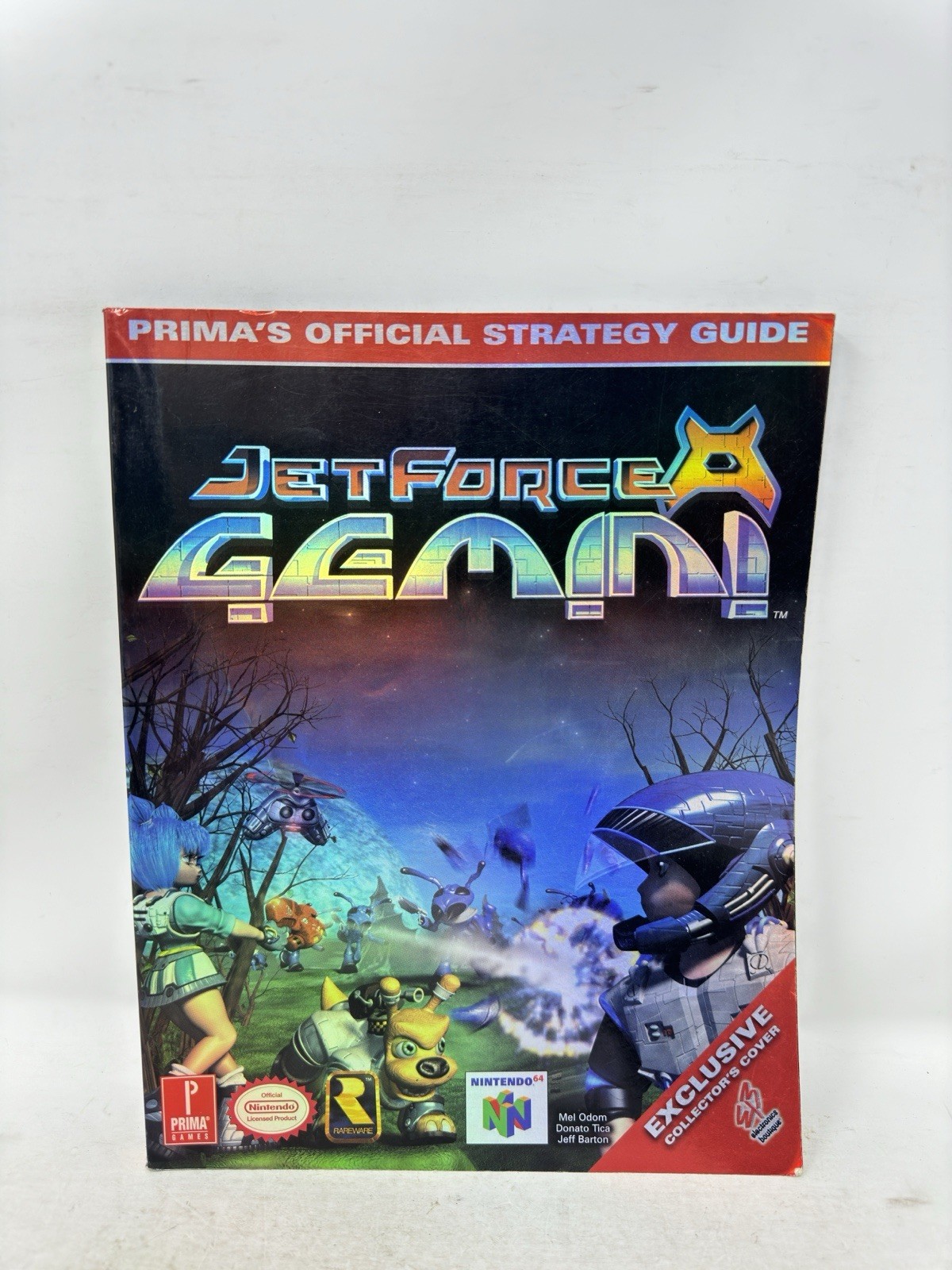 Jet Force Gemini Official Strategy Guide Book Nintendo 64 Authentic Rare N64