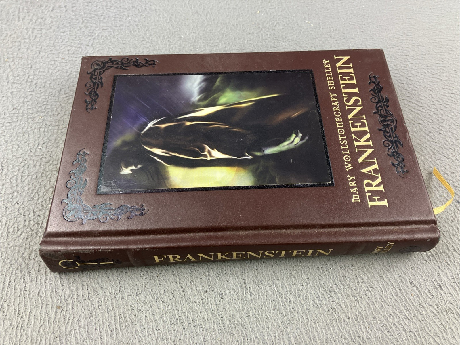 Frankenstein by Mary Wollstonecraft Shelley – Faux Leather Slight Imperfections