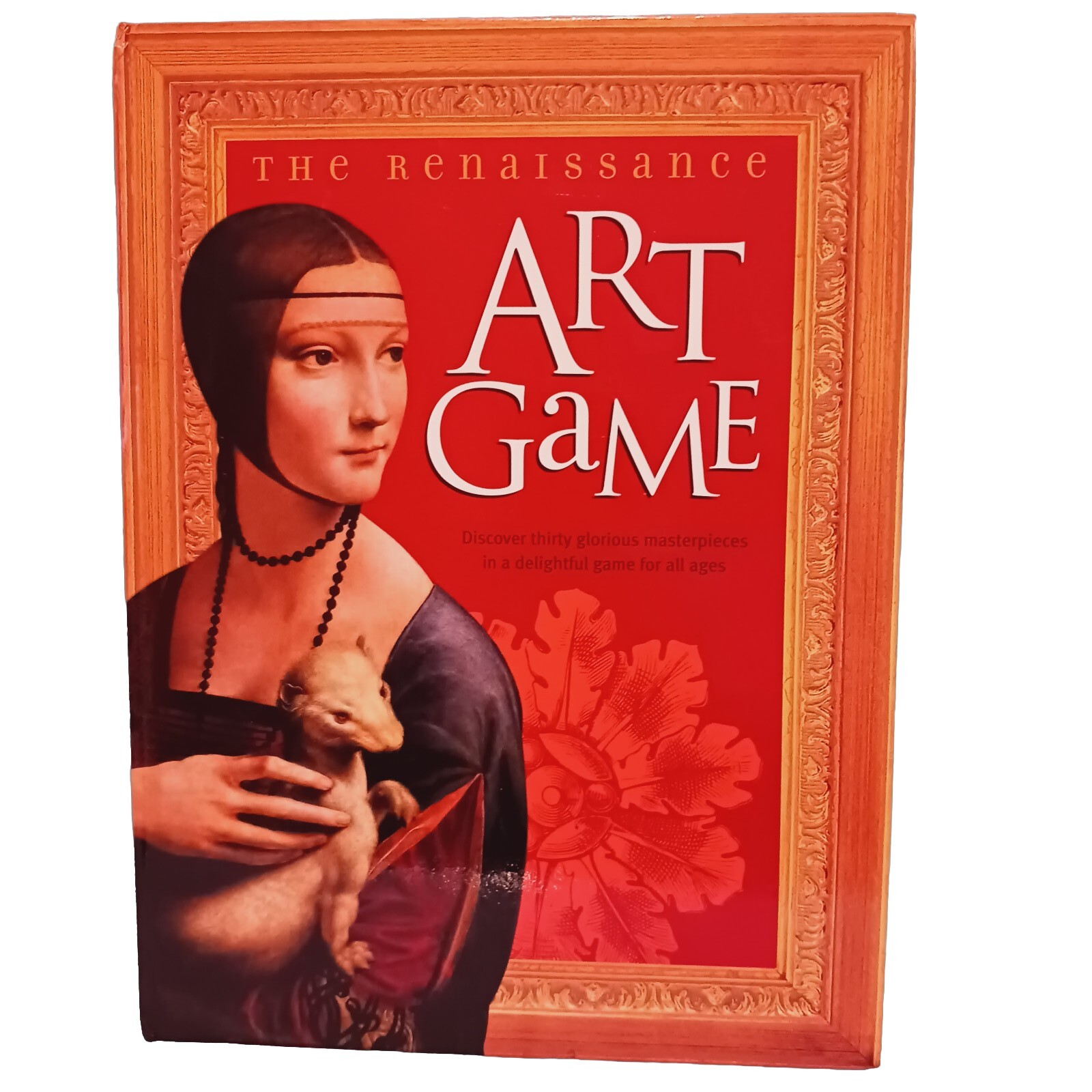 Renaissance Art Game PB Book With 30 Sealed Playing Cards HC Case