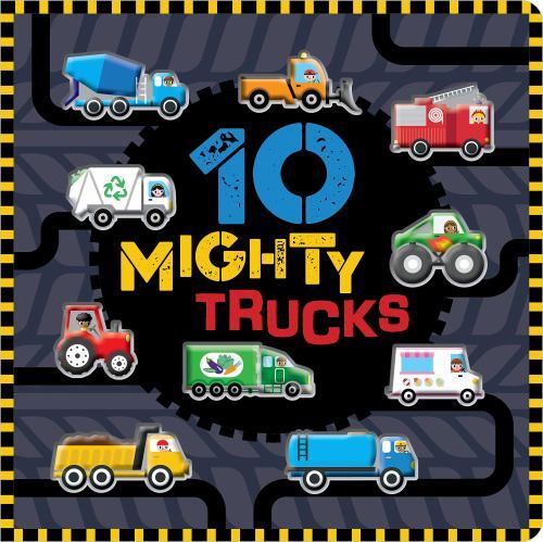 10 Mighty Trucks – 9781803372563, Rosie Greening, board book