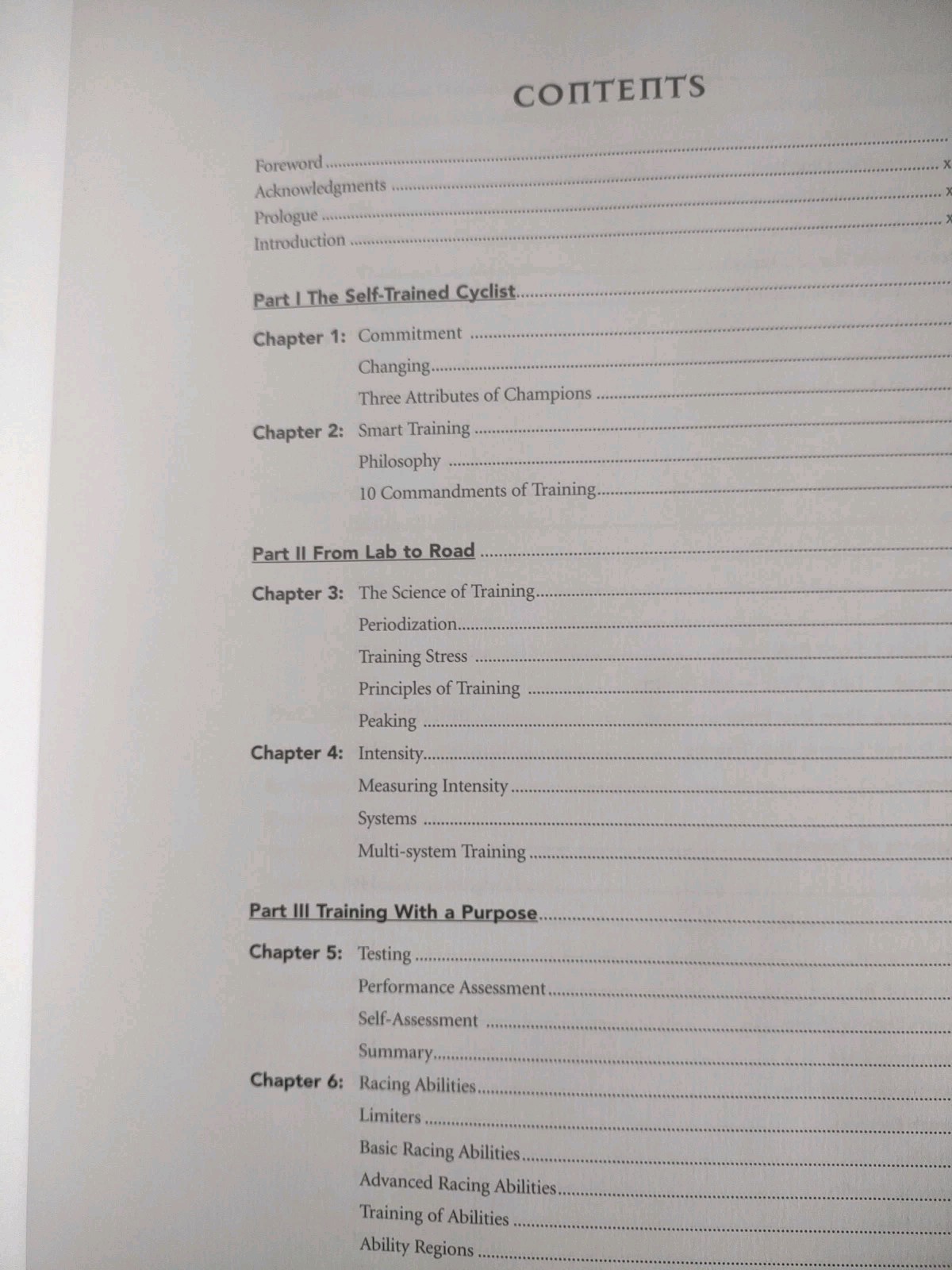 1996 The Cyclist’s Training Bible 2nd Edition Joe Friel Serious Bikers 266 Pages