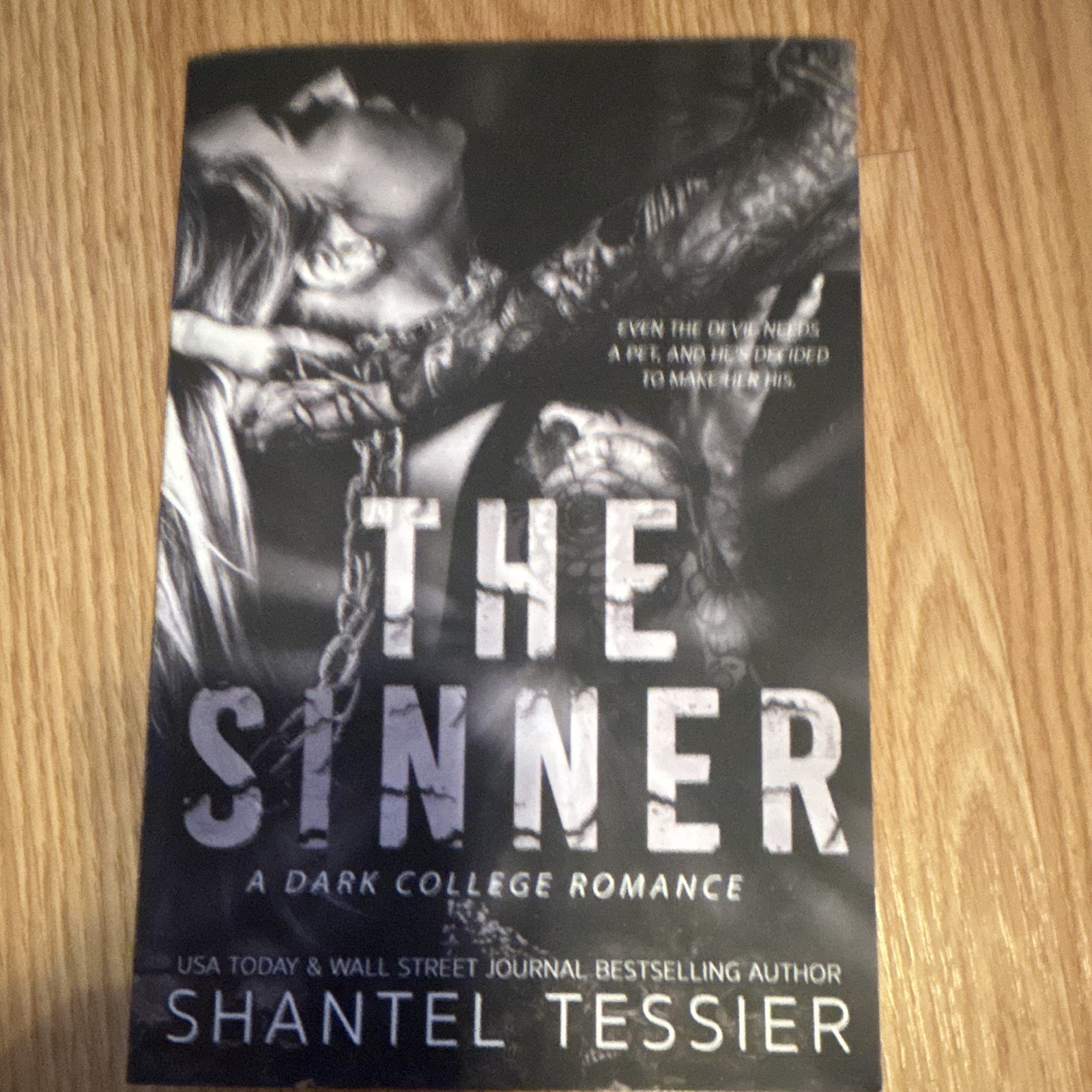 Shantel Tessier The Sinner Little Demon Paperback Dark College Romance Novel