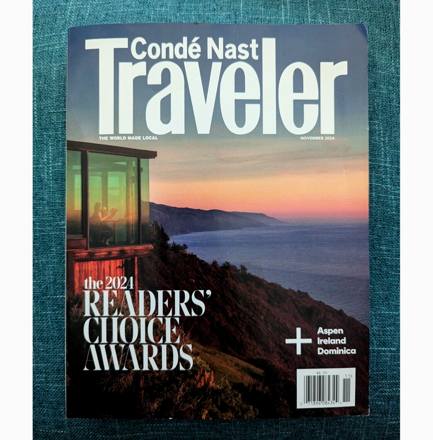 Conde Nast Traveler Magazine November 2024 Readers Choice Awards Aspen France