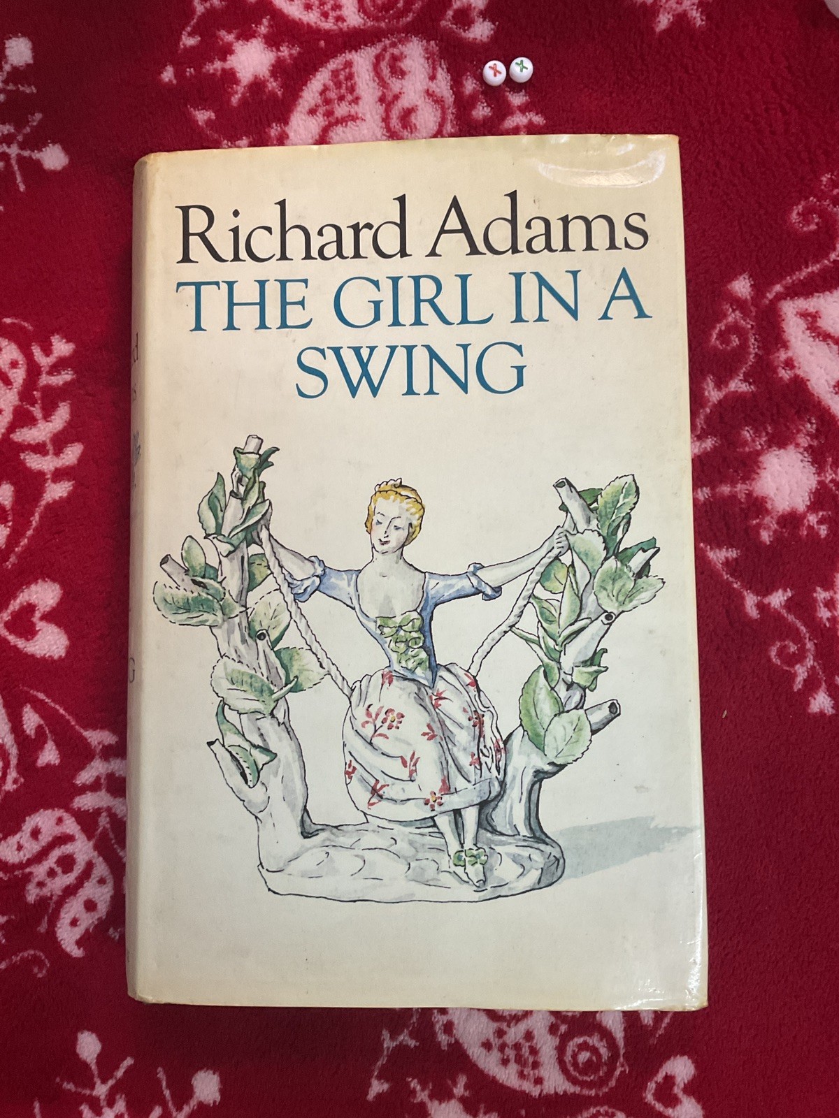 * Rare Signed * Richard Adams The Girl In A Swing 1st/1st 1980