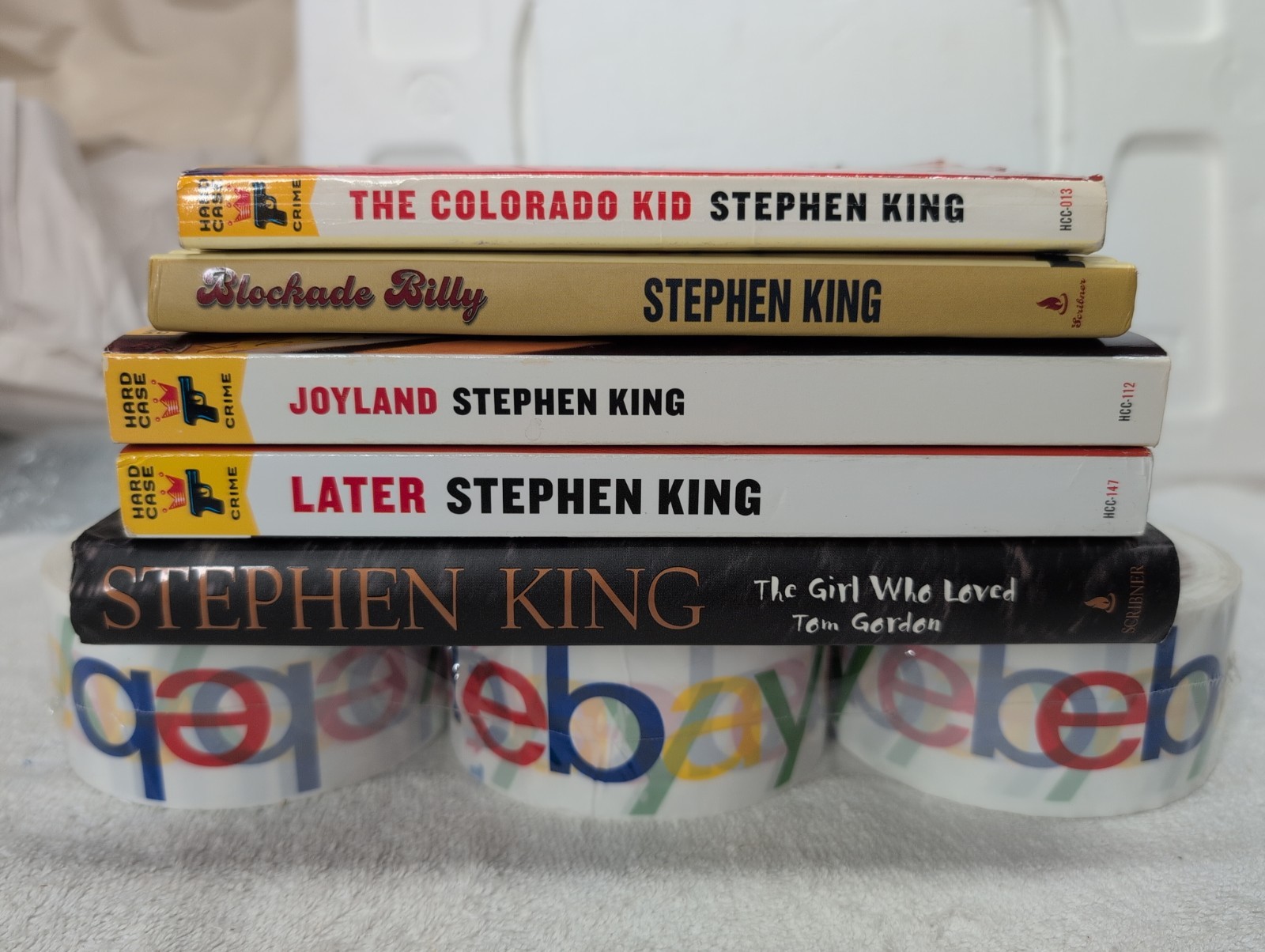 5 Vols!! Stephen King Book Lot JOYLAND + LATER + THE COLORADO KID & More 5 Vols!