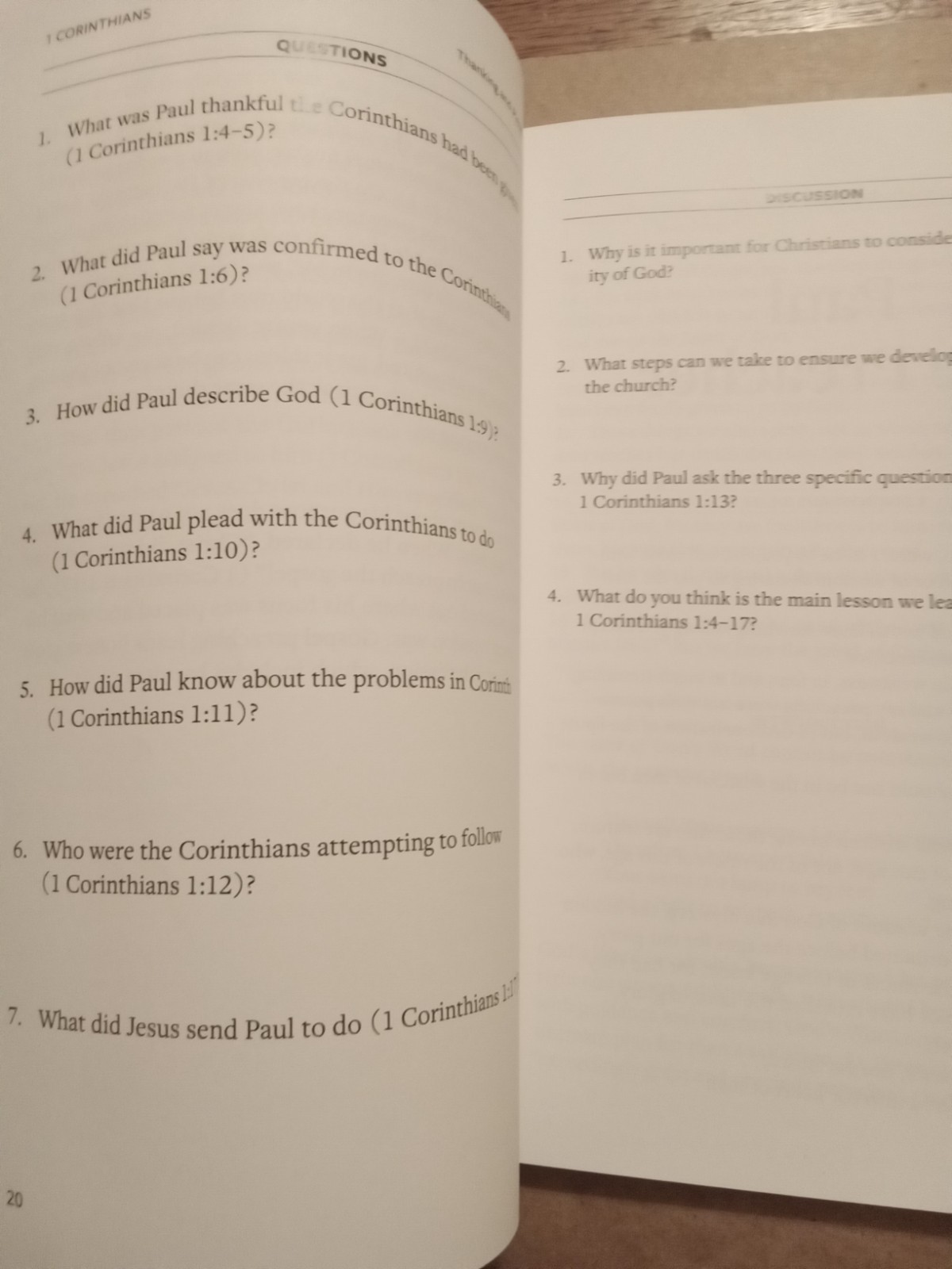 Gospel Advocate Company 1 Corinthians 2024. Adult Bible Studies.