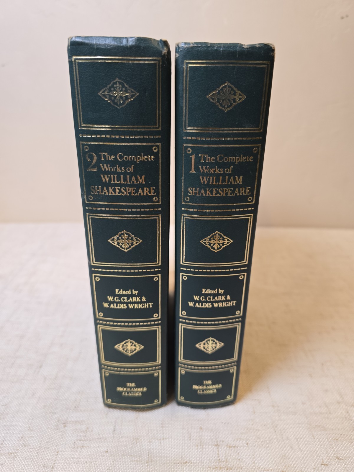 The Complete Works of William Shakespeare HC Vol. 1 & 2, The Programmed Classics