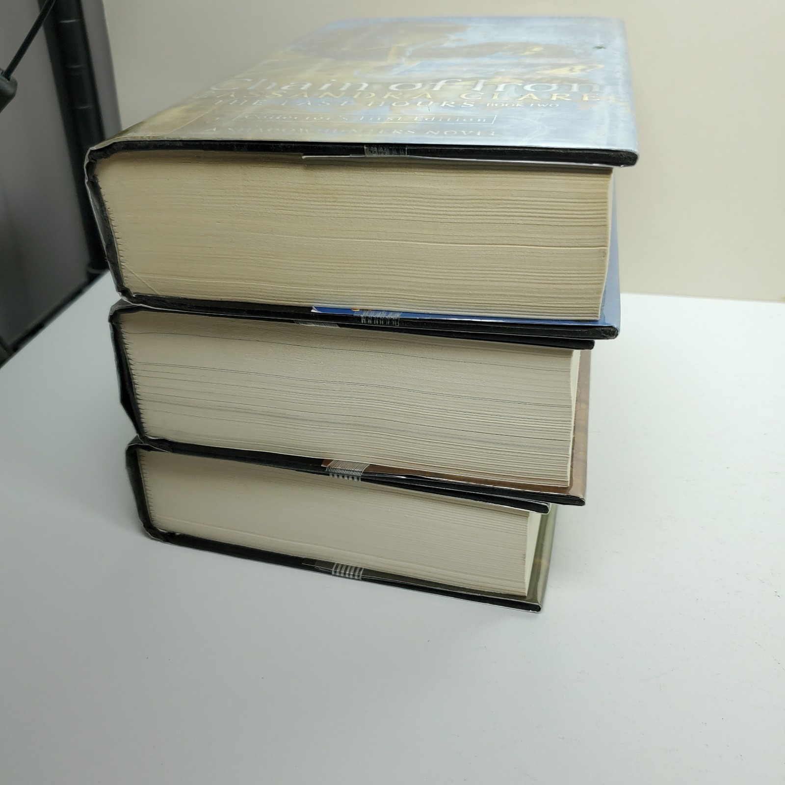 The Last Hours Series Set Cassandra Clare HC Chain of Gold, Iron, Thorn 1-3 Lot