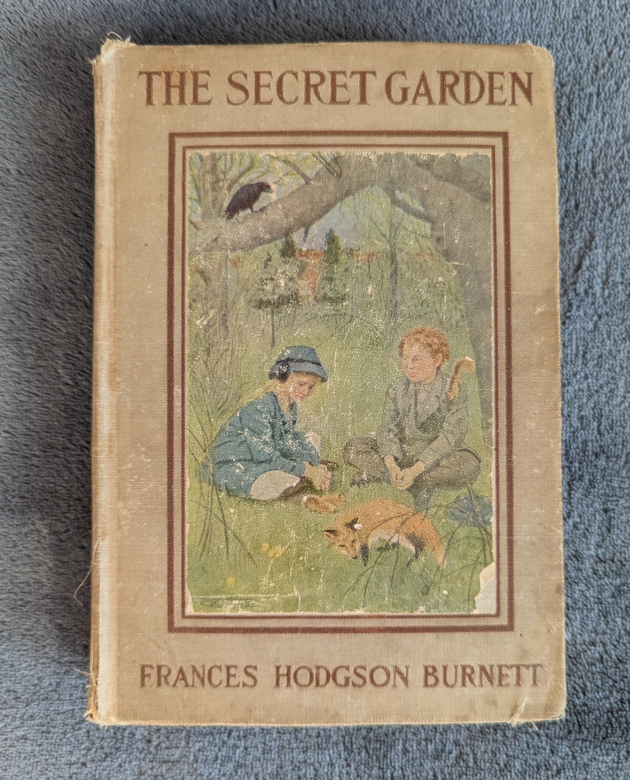 The Secret Garden 1911 Second Printing Frances Hodgson Burnett Antique Novel