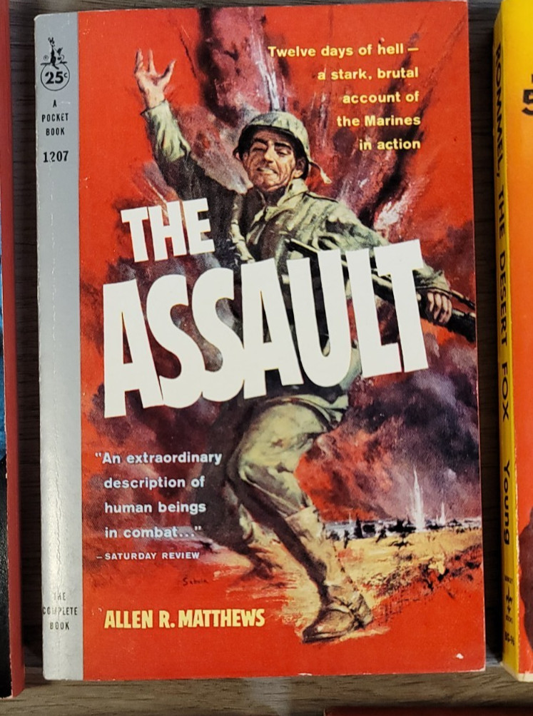 Vintage Paperbacks War Related Berkley Pocket Signet