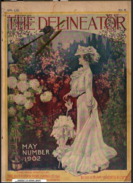 THE DELINEATOR 1900S 110 Unique Issues In PDF Format On USB Flash Drive