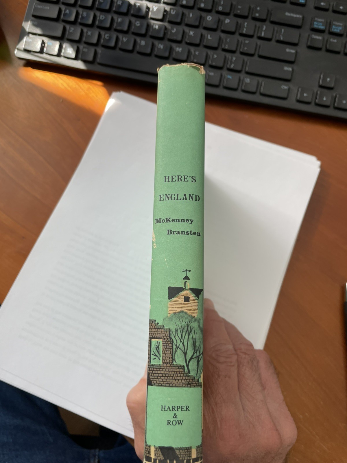 HERE’S ENGLAND THIRD EDITION RUTH McKENNEY RICHARD BRANSTEN BOOK ILLUSTRATED