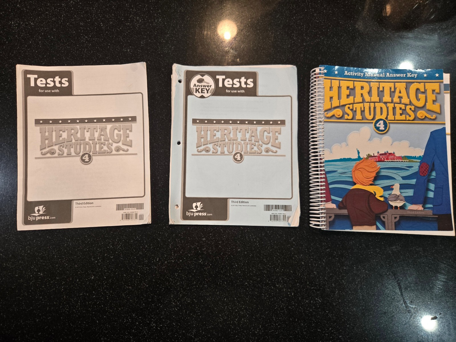 BJU Press Heritage Studies Book and Test Key