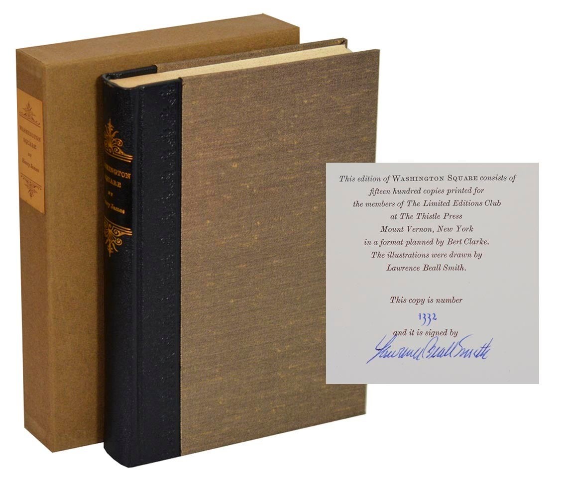 Henry JAMES, Lawrence Beall Smith / WASHINGTON SQUARE 1st Limited #211753