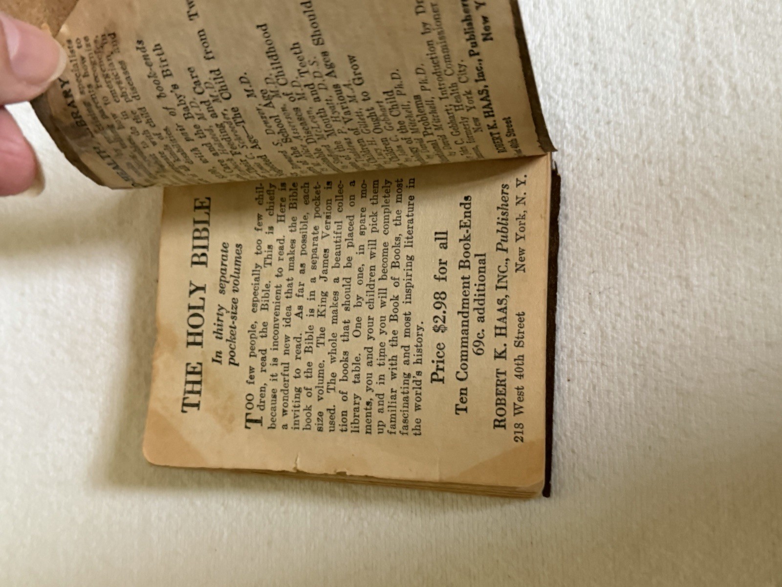 Little Leather Library, “A Christmas Carol,” By Charles Dickens/Antique ￼