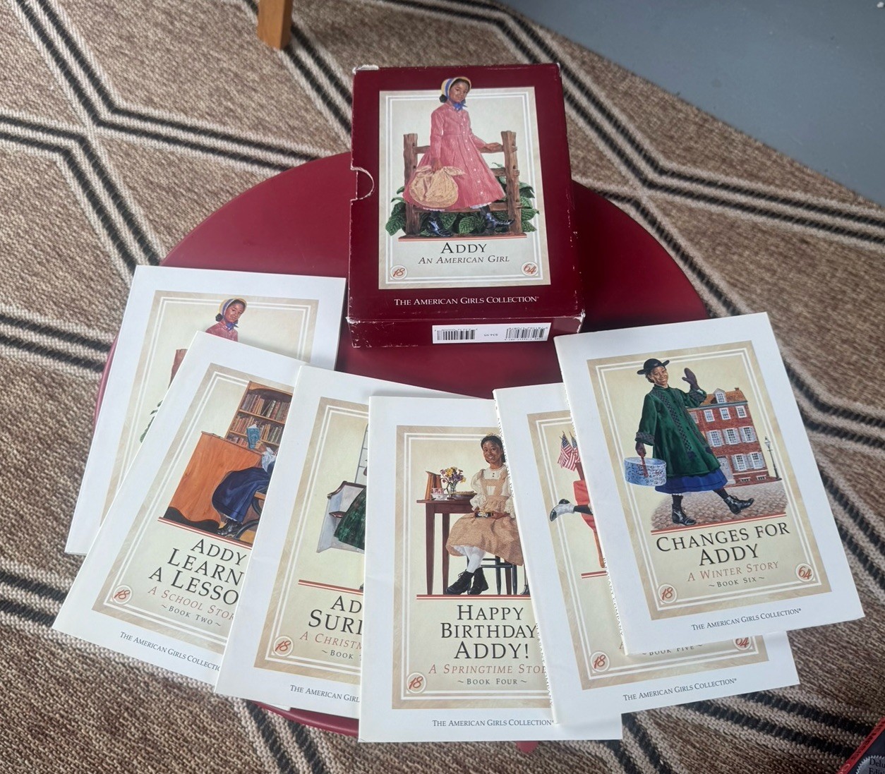 Vintage Addy An American Girl Boxed Set First Edition Hardcover Book Set