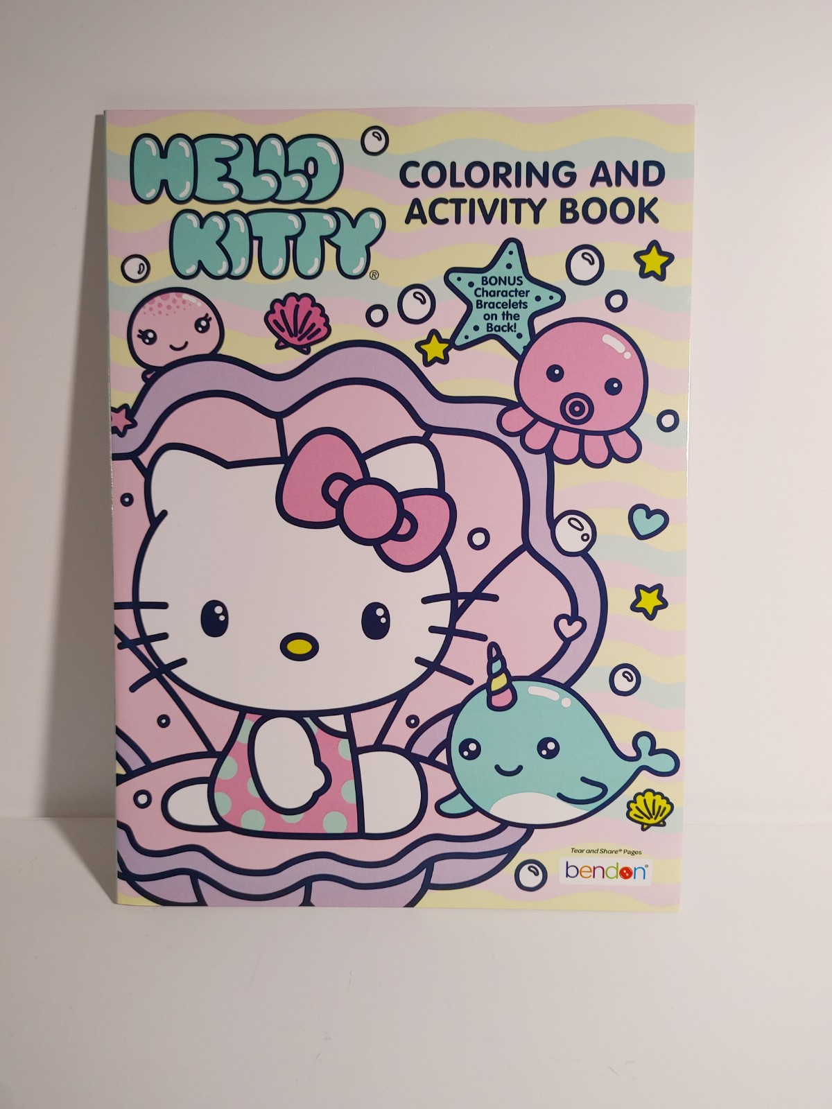 Sanrio HELLO KITTY Jumbo 64 Tear Pages Coloring & Activity NEW Coloring Book