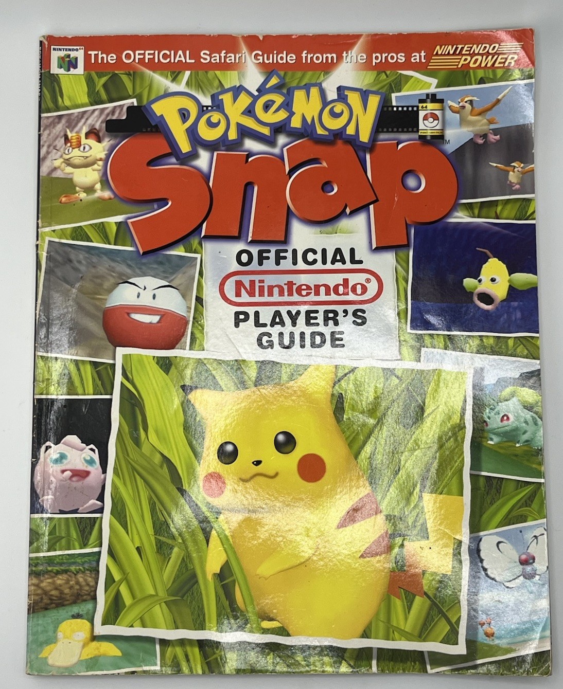 Pokemon Snap N64 1999 Nintendo Power Official Players Guide Book